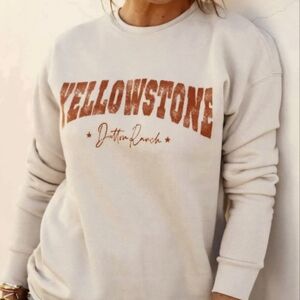 NWOT Women's Yellowstone Dutton Ranch Sweatshirt Size Large